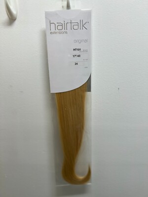 Hairtalk Human Hair Extensions / Tape In's / #24 / 17' / Brand New / Body Waved
