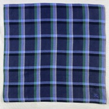 Vintage Burberry Handkerchief Pocket Square Bandana Neckerchief