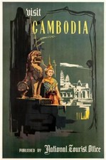 Listing image for Vintage Visit Cambodia Tourism Poster 2 Print A3/A4