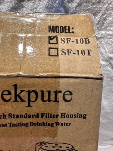 Geekpure 10 Inch Whole House Water Filter Housing 1"NPT Fit 2.5" x 10" BB Filter - Picture 3 of 4