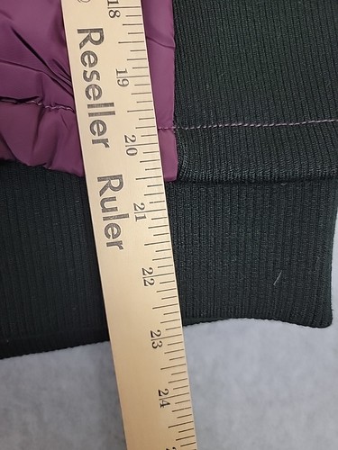Calvin Klein Performance Vest Womens 0X Purple Packable Full Zip Down Preppy NEW - Picture 13 of 14