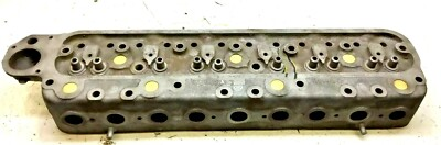 #ad USED CRACKED NEEDING REPAIR OLIVER 770 1550 1555 GAS TRACTOR CYLINDER HEAD $100.00