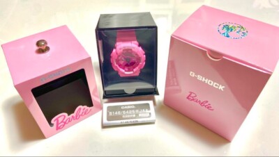RARE! Barbie × G-SHOCK GMA-S110BE-4AJR Kawaii Pink wristwatch