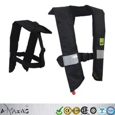 Premium M-33 In-Sight Deluxe Tourament Manual Inflatable Life Jacket Vest PFD