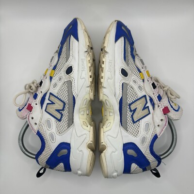 New Balance 827 Trainers UK5 White Cobalt Blue Rare as worn by
