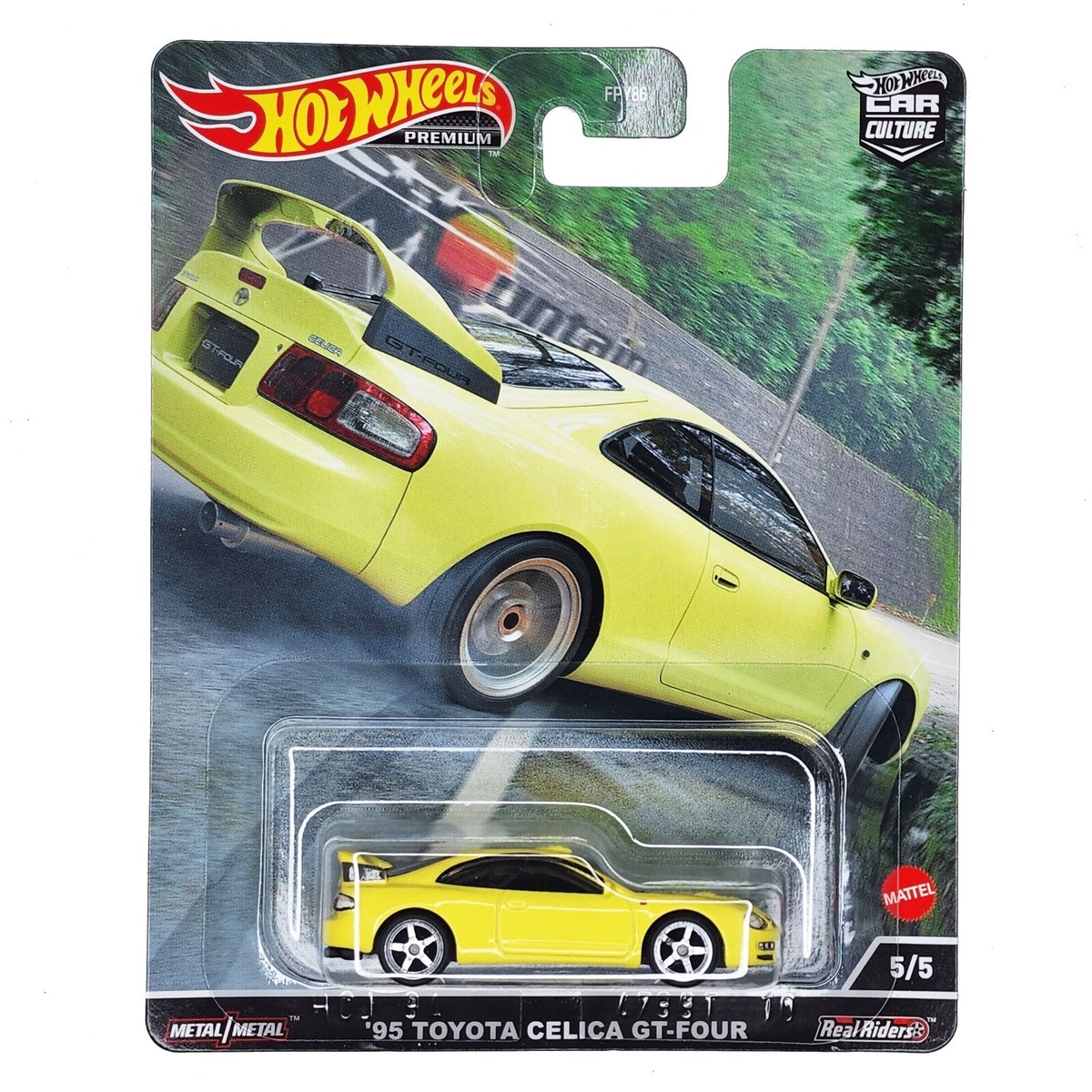 HOT WHEELS '95 Toyota Celica GT-Four Car Culture Mountain Drifters