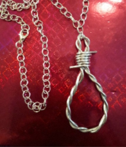 Handmade Hangman's Noose style Necklace 