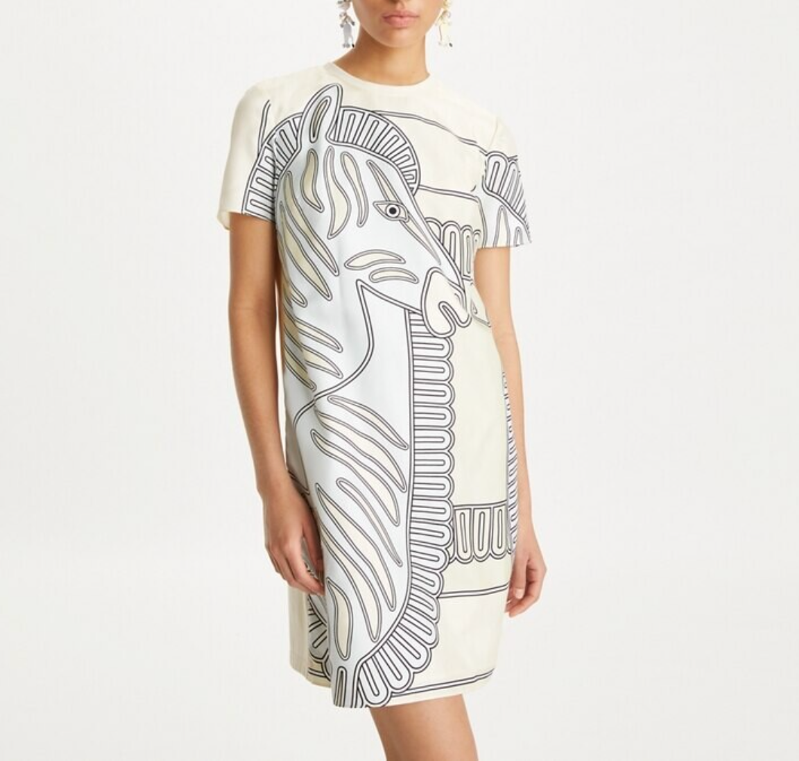 【送料 関税込】Tory Burch Shirt minidress Tory Burch Hicks Garden Party Mini Dress Cover Up Shift