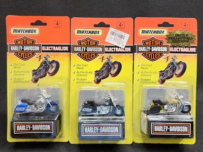 Matchbox Harley-Davidson Electraglide Motorcycle Lot