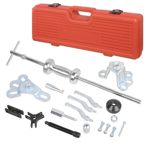 Gleithammer Schlaghammer Abzieher für Radlager Ausbeulsatz KFZ Werkzeug 18-TLG - Bild 3 von 10