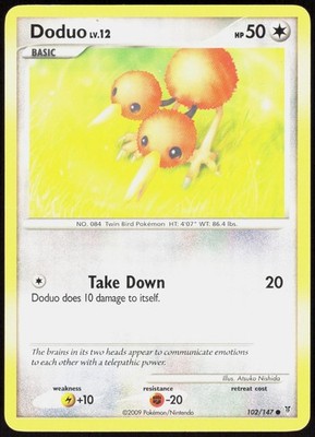 Supreme Victors Doduo 102/147 Common Pokemon MP