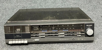 Sharp SG-4 Stereo Music Center Turntable Cassette AM FM Radio