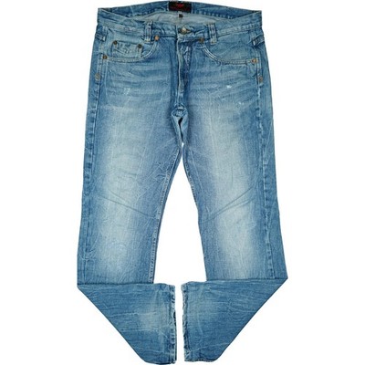 FREEMAN T. PORTER W36 L34 Jeans Hose blau Herren Louis Straight Leg used Look 52