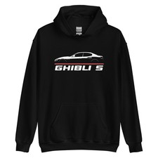 Premium Hoodie For Ghibli S 2013-2022 Car Owners Birthday Gift
