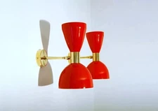 Italian Wall Lights Wall Fixture Lamps Mid Century Wall Sconce Christmas Gift