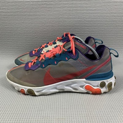 Nike Men's React Element 87 Running Shoes Sneakers CJ6897-061 Size 9.5