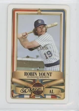 1982 Perma-Graphics/Topps Credit Cards All-Stars Robin Yount #150-ASA8204 HOF