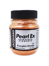 Jacquard Pearl Ex Pigment Powder 0 75 oz Pumpkin Orange Loose Mica Powder Epoxy