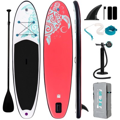 Inflatable Stand Up Paddle Board with Premium SUP Paddleboard Accessories, An...