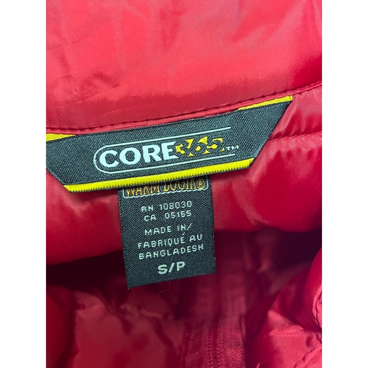 UTK Puffer Vest Size Small Red Full Zip Outdoor Sporty Lightweight Travel New