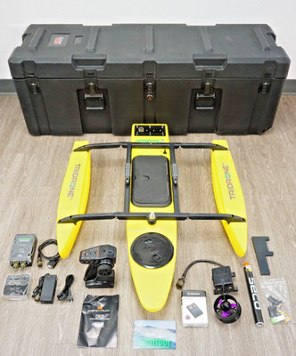 Seafloor Systems Tridrone RCV Boat & Echosounder Trimble Leica Topcon