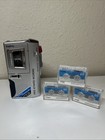 Sanyo Trc-590M Micro Cassette Voice Activated Recorder-Playback W/3 Tapes Tested