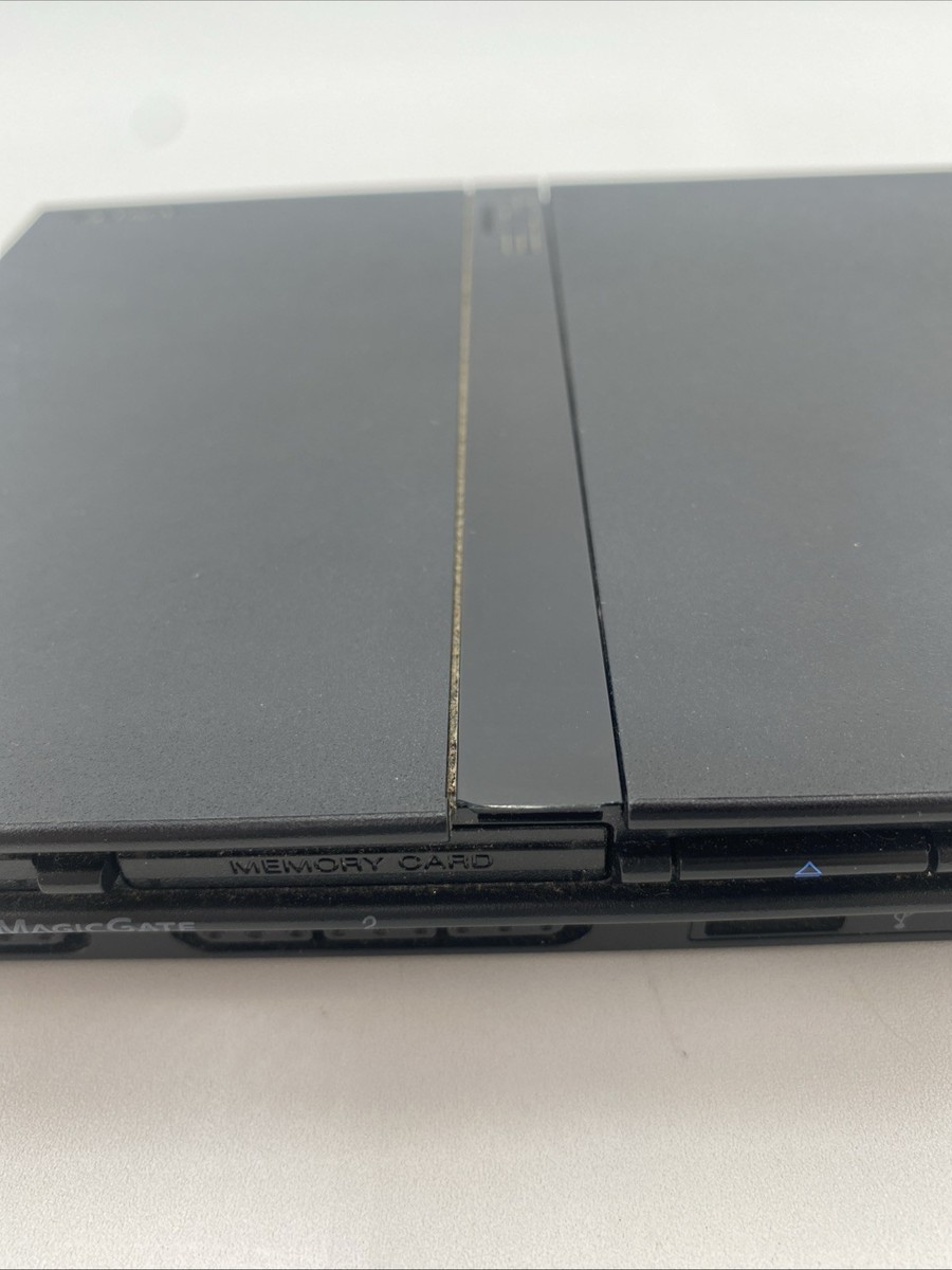 PlayStation 2 slim with power supply and AV No Controller