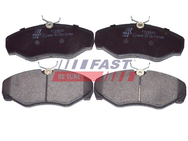 Bremsbelagsatz Scheibenbremse Fast FT29542 FüR Opel Vivaro X83 Bus A07 DTI 16V 2-image