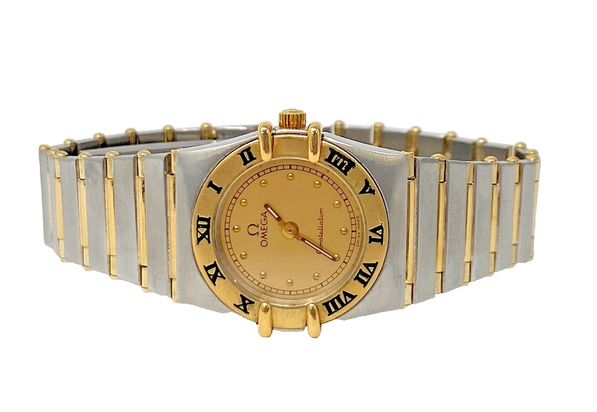 Omega Constellation 1262.10 Full Bar 18K Gold Steel 23MM  display picture 1
