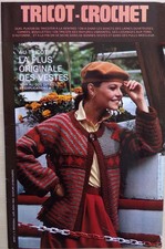 § MODES ET TRAVAUX - cahier tricot - 09/1981