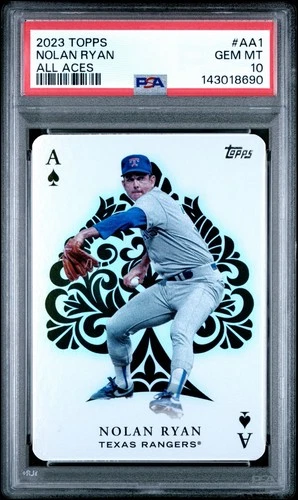 2023 Topps All Aces Nolan Ryan AA1 PSA 10
