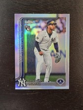 2025 Topps Chrome Update Series - Jorbit Vivas #USC113 Refractor (RC)