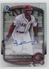 Adolfo Sanchez Bowman Chrome 2025 Auto