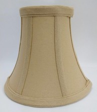 Mini Bell lamp shade Lite Source 5.5 tan Fabr...