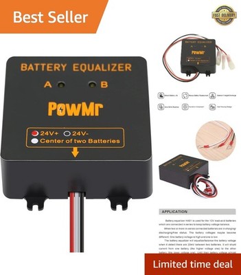 24V Battery Balancer with Intelligent Protection - Boost Battery Performance!