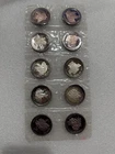Johnson Matthey Full Set of 10 x 1 oz .999 Silver Rounds Bill of Rights ~ Sealed