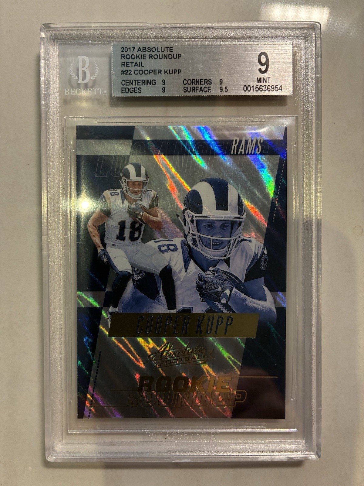 Cooper Kupp Panini Absolute Rookie Roundup #22 Retail