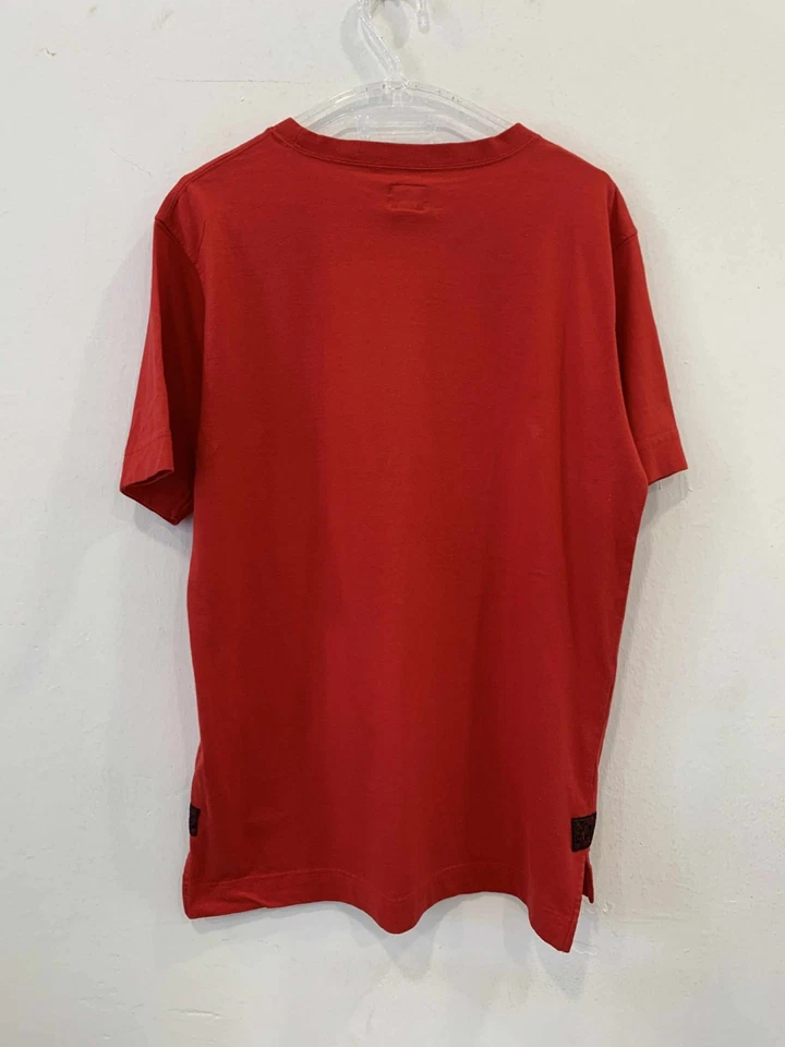 Camiseta EVISU Ranch 3XL Roja Gráfica Bless You Logo Algodón Estilo Japón Rara #68 Foto 2 de 4