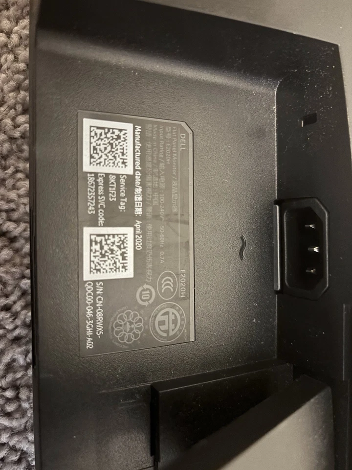 Dell E2020H 20" TN LED Computer Monitor - Image 3 of 4