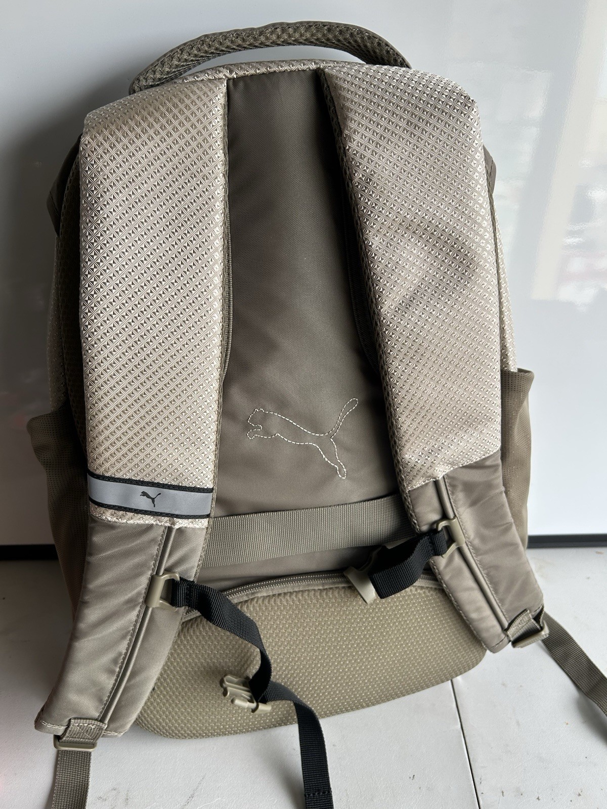 Puma Challenger Performance Backpack Tan Reflecti… - image 5