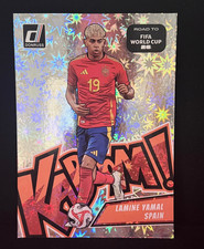 2025-26 Panini Donruss Road to FIFA World Cup Lamine Yamal Spain Jumbo Kaboom!