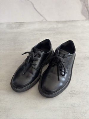 ZARA Boys Black Dress Shoes Sz US 11.5 / EU 29