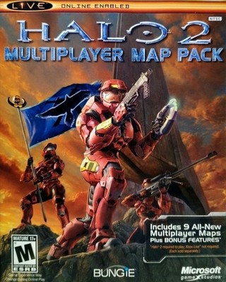 Halo 2 Multiplayer Map Pack - Microsoft Xbox (Disc Only) Authentic Excellent!