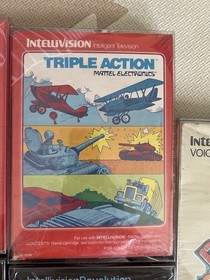Intellivision Sealed Brand New or CIB MINT Time Pilot; Adventures Of Tron; More