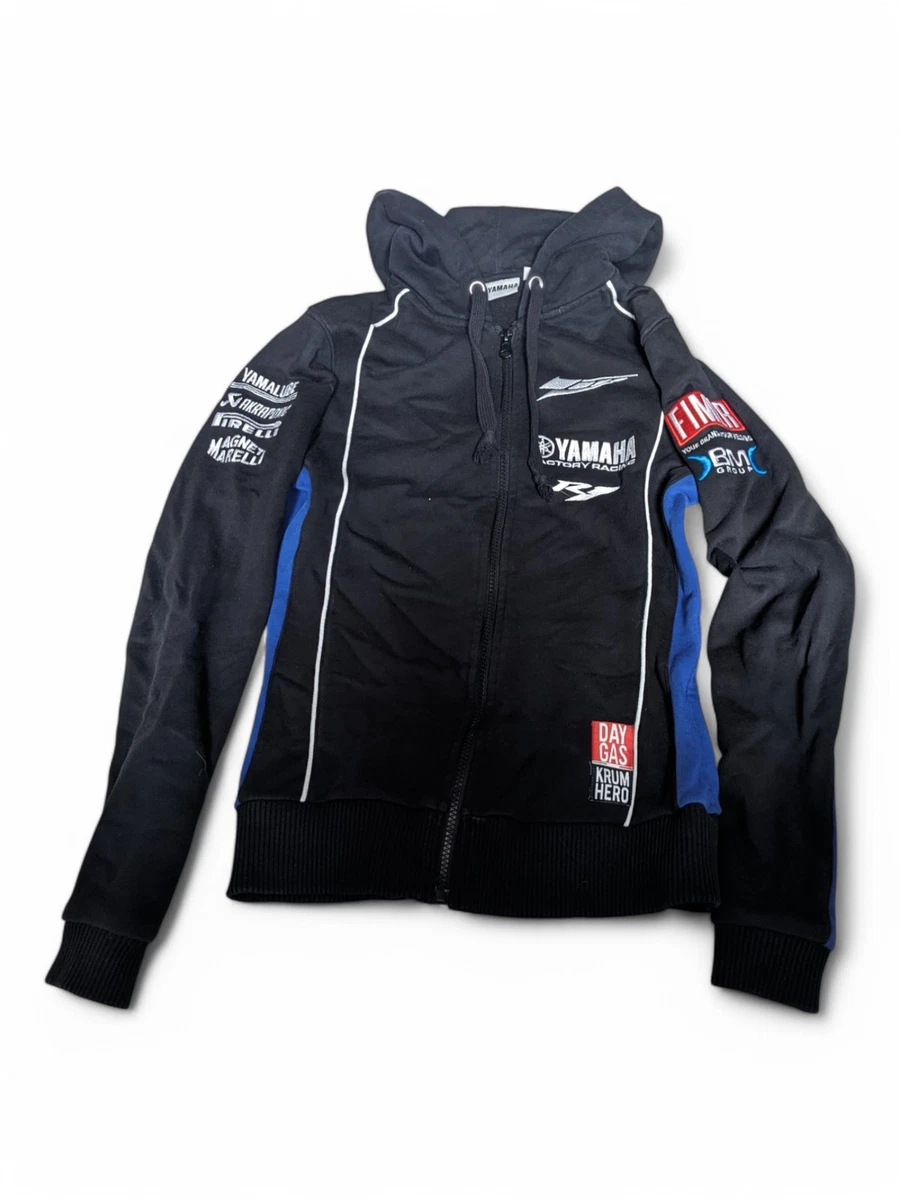 Sweat à Capuche YAMAHA Noir de la Collection Officielle Yamaha