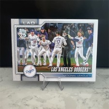 Topps 2025 Series One 75th Anniv Los Angeles Dodgers #256 Ohtani Freeman