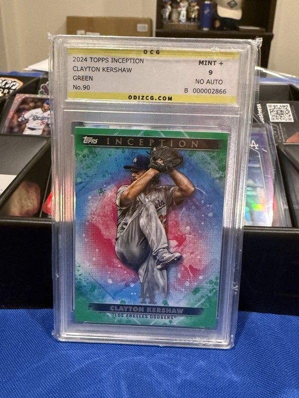 2024 Topps Inception - Clayton Kershaw #90 Green