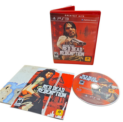 Red Dead Redemption (Playstation 3, PS3) CIB Complete w/Map & Manual
