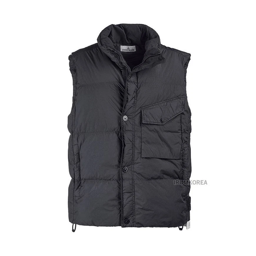 Gilet imbottito Stone Island Crinkle Rex 140697445