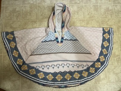 Matilda Jane Dream Chasers Life's A Fairytale Hooded Poncho Cape Girls Size 12